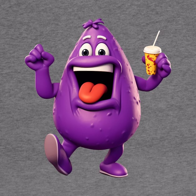 Funny Grimace McDonalds by Acid_rain